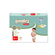 Giggles Baby Pants 11-25 Kg Junior 24 Pcs L-82